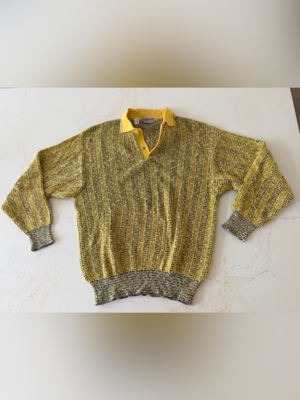 Vintage Italian knit cotton sweater